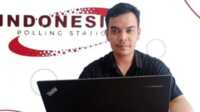 peneliti ips alfin sugianto Peneliti Senior Indonesia Polling Stations Alfin Sugianto memaparkan hasil survei terbaru lembaganya.(Dokumentasi IPS)