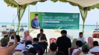 Ketua Komisi B DPRD Jawa Timur Aliyadi Mustofa, sapa kaum Nelayan melalui serap aspirasi di Tepi Laut Desa Branta Pesisir, Kec. Tlanakan Kab. Pamekasan (Dok. Fiki)