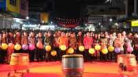 Kepri Lantern Dream Parade Pembukaan Kepri Lantern Dream Parade atau Pawai Lampion Kepri 2023 di Gerbang Kota Tua Tanjungpinang, Jumat (29/9/2023) malam. (Dok Diskominfo Kepri)