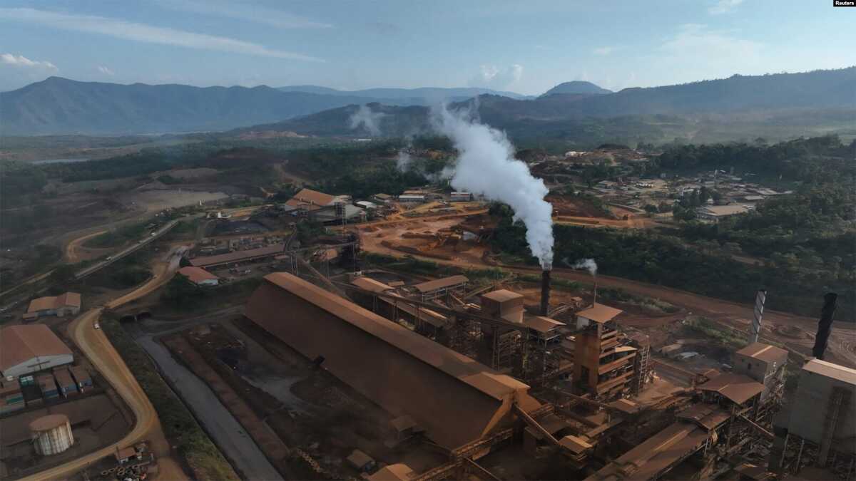 Pemandangan udara smelter milik PT Vale Indonesia di Sorowako, Sulawesi Selatan, 28 Juli 2023. (Foto: Antara/Jojon via REUTERS)