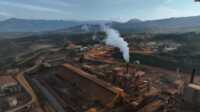 PT Vale Indonesia Pemandangan udara smelter milik PT Vale Indonesia di Sorowako, Sulawesi Selatan, 28 Juli 2023. (Foto: Antara/Jojon via REUTERS)