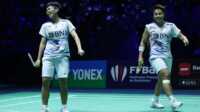 apri-fadia di semifinal french open 2023 Ganda putri Apri/Fadia ketika menghadapi ganda Tiongkok, Liu Sheng Su/Tan Ning di semifinal French Open 2023 di Glaz Arena, Rennes, Prancis, Sabtu (28/10/2023). (pbsi.id)