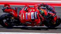bagnaia motogp mandalika Pebalap Ducati Lenovo Team Francesco Bagnaia melesat di depan pada MotoGP seri ke-15 di Pertamina Mandalika International Street Circuit, Lombok Tengah, NTB, Jumat (13/10/2023). (Ins5agram @pecco63)