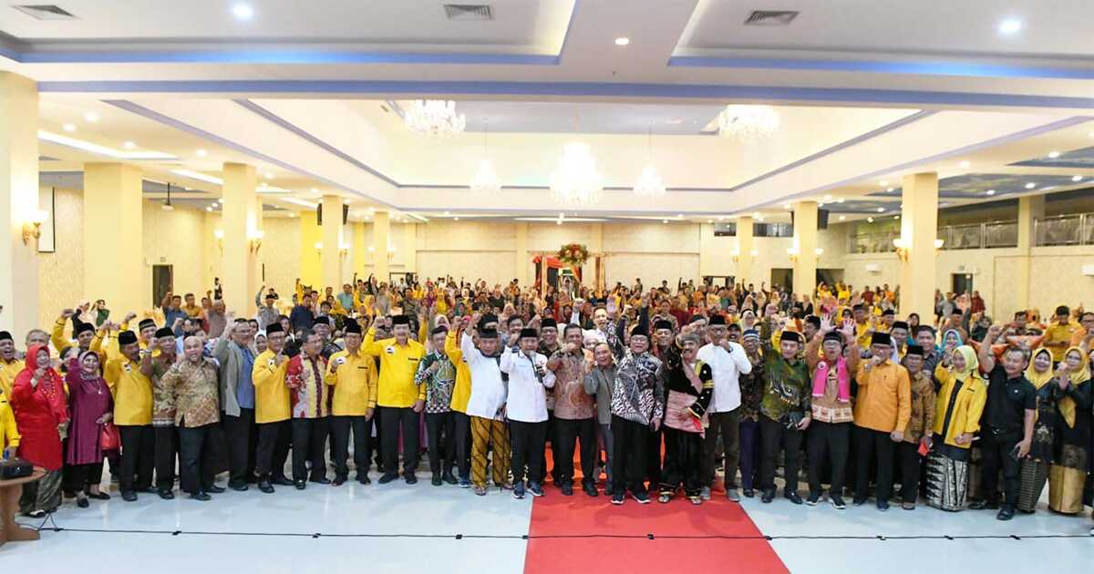 Temu ramah Gebu Minang se-Provinsi Kepulauan Riau di Ballroom Hotel CK, Tanjungpinang, Sabtu (14/10/2023) malam. (Dok Diskominfo Kepri)