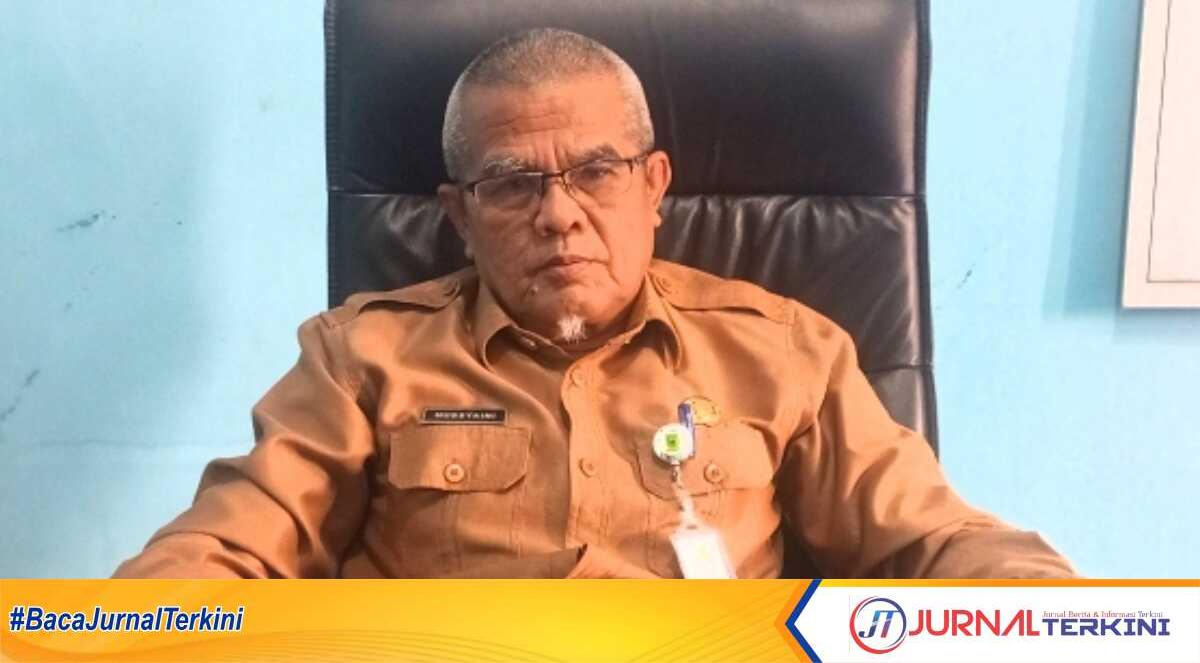 Kepala Dinas Tenaga Kerja dan Transmigrasi Kabupaten Natuna, Hussyaini. (foto : jr ronald)