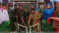 Wali Kota Lubuklinggau, H Trisko Defriyansa buka Linggau City Expo tahun 2023 dalam rangkaian HUT kota Lubuklinggau ke-22 yang dilaksanakan di atrium Lippo Plaza Kota Lubuklinggau, Selasa (10/10/2023). (Dokumentasi pribadi)