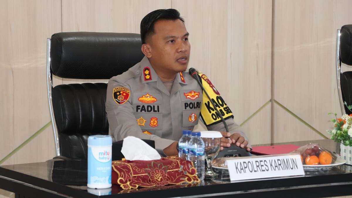Kapolres Karimun AKBP Fadli Agus Kapolres Karimun AKBP Fadli Agus (Humas Polres Karimun)