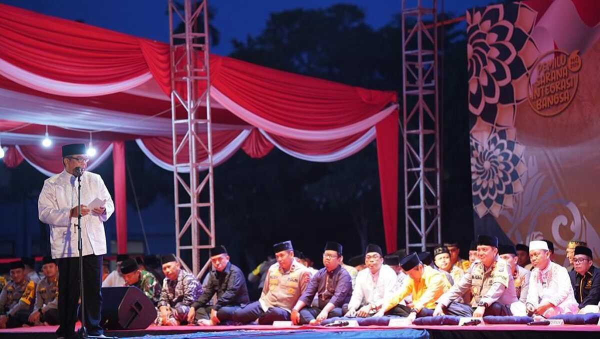 kampanye pemilu damai di riau