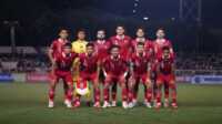 timnas indonesia Timnas Indonesia yang diturunkan melawan Filipina pada laga kedua kualifikasi Piala Dunia 2026 zona Asia putaran kedua di Stadion Rizal Memorial, Selasa (21/11/2023). (PSSI)