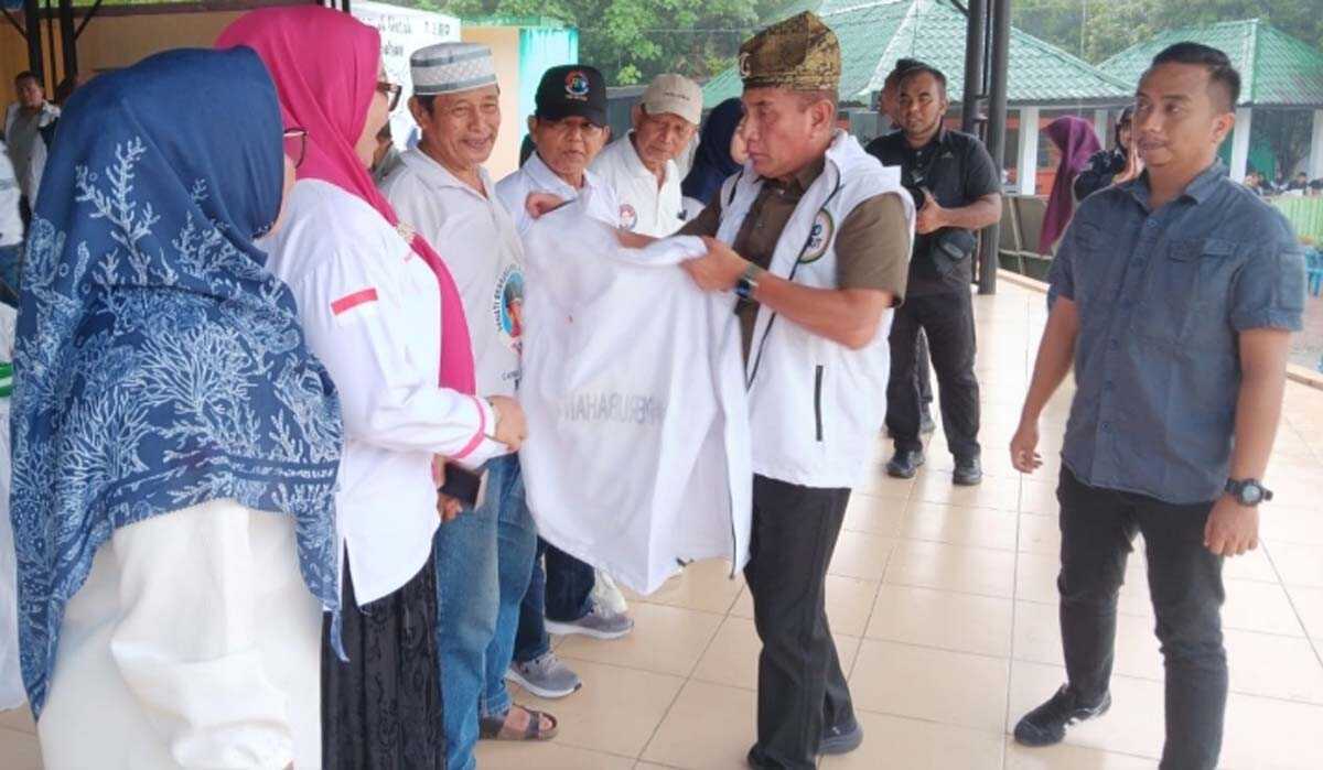 Edy Rahmayadi bertemu Saabat Relawan Anies di Stabat, Kabupaten Langkat, Sumatera Utara, Sabtu (6/1/2024). (sumut.siberindo.co)