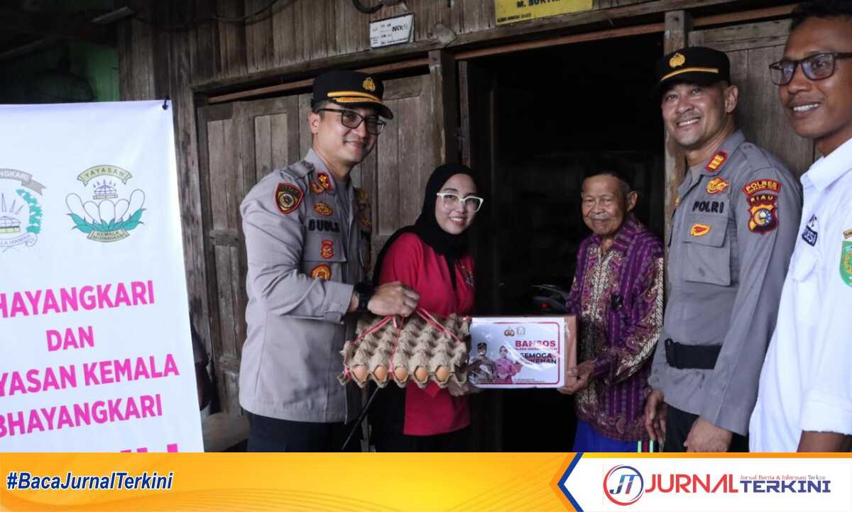 sembako gratis polres inhil