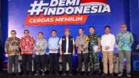 Menkominfo menghadiri kegiatan Talkshow Demi Indonesia Cerdas Memilih yang dilaksanakan di Grandlotus Aston Hotel & Residences Kota Batam, Jumat (12/1/2024. (Dok Diskominfo Kepri)