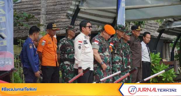 Boy Wijanarko Hadiri Acara Penutupan Latihan Survival Dasar Punai Sakti-24, Sabtu (3/2/2024). (foto : dokumentasi pribadi)