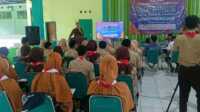 IMG20240308091613 Kepala Kantor Kemenag Pamekasan, Mawardi saat memberikan sambutan sekaligus membuka program JCP Goes To School di Aula MAN 2 Pamekasan (https://jurnalterkini.id/Fiki)