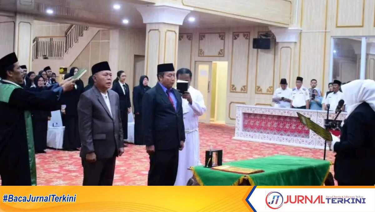 pelantikan kepala sekolah di Musi Rawas 1