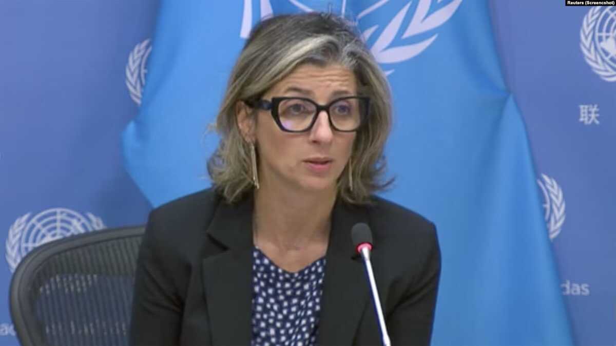 pelapor khusus HAM untuk PBB Francesca Albanese, pelapor khusus PBB untuk HAM di Wilayah Pendudukan Palestina