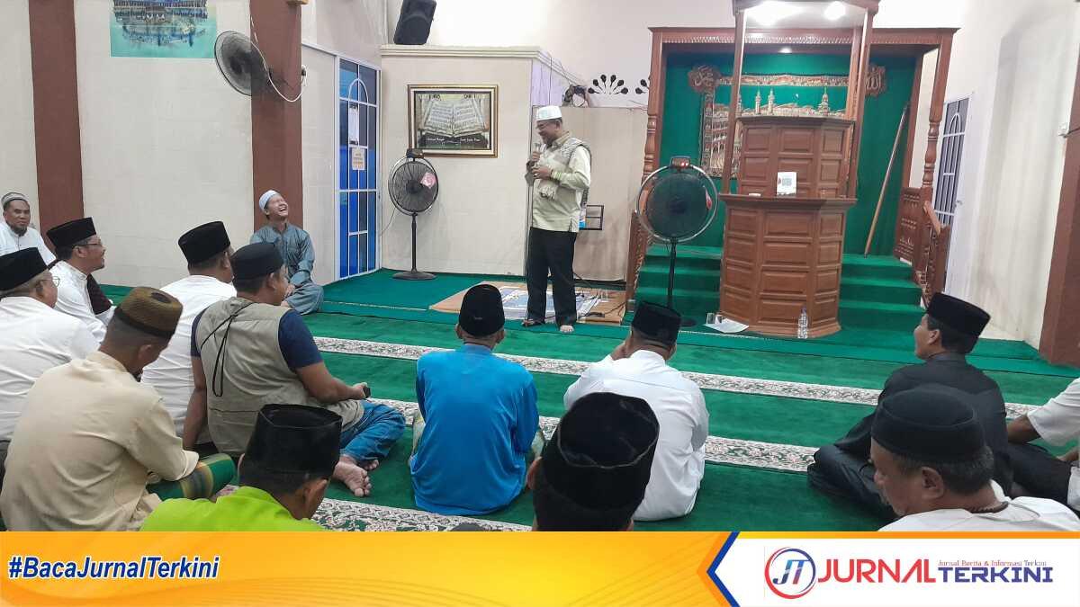 safari Ramadhan Bupati Karimun di masjid Nuruddin