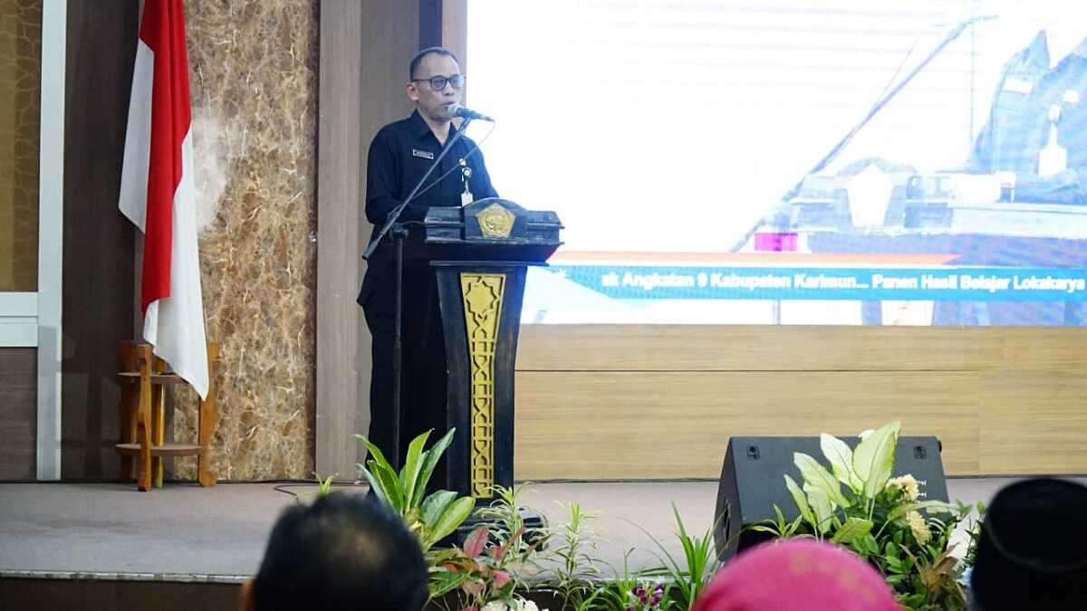 Kepala Dinas Pendidikan Karimun Sugiyanto (jurnalterkini.id/edy kencana)