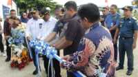 Peresmian Dermaga Bongkar Muat Curah Kering dan Cair PT. Pelabuhan Karimun (Perseroda) di Parit Rampak, Kecamatan Meral, Kamis (06/06/2024). (jurnalterkini.id/edy kencana)