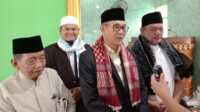 Bupati PALI Heri Amalindo diwawancara wartawan, Selasa (23/4/2024). (jurnalterkini.id/alam budi kesuma)