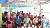 Pencanangan Gerakan Intervensi Serentak Pencegahan Stunting melalui zoom meeting, bertempat di Posyandu Mangga Jl. H. Abdul Gani Tembilahan, Kamis (13/6/2024) pagi. (jurnalterkini.id/abdullah)