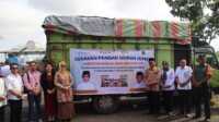 Acara peluncuran Gerakan Pangan Murah (GPM) yang diselenggarakan Pemkab PALI di Sanggar Pramuka Gelora November Komperta Pendopo, Rabu (06/03/2024). (jurnalterkini.id/alam budi kesuma)