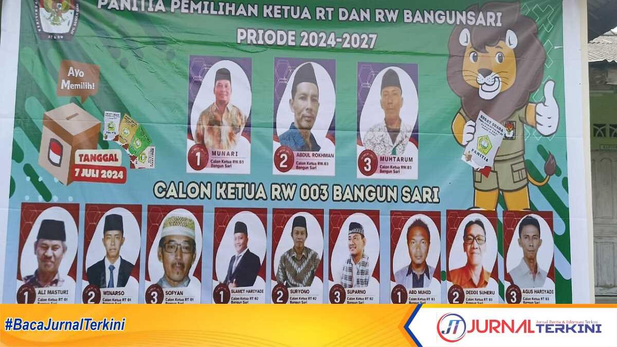 pemilihan ketua rw dan rt bangun sari Pemilihan Ketua RT dan RW Bangun Sari, Kelurahan Harjosari, Kecamatan Tebing, Kabupaten Karimun, (7/7/2024). (jurnalterkini.id/edy kencana)