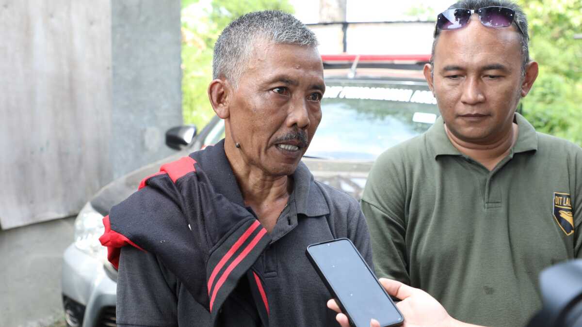 Nuryanto, salah satu warga yang bergeser ke hunian sementara (foto: humas bp batam)