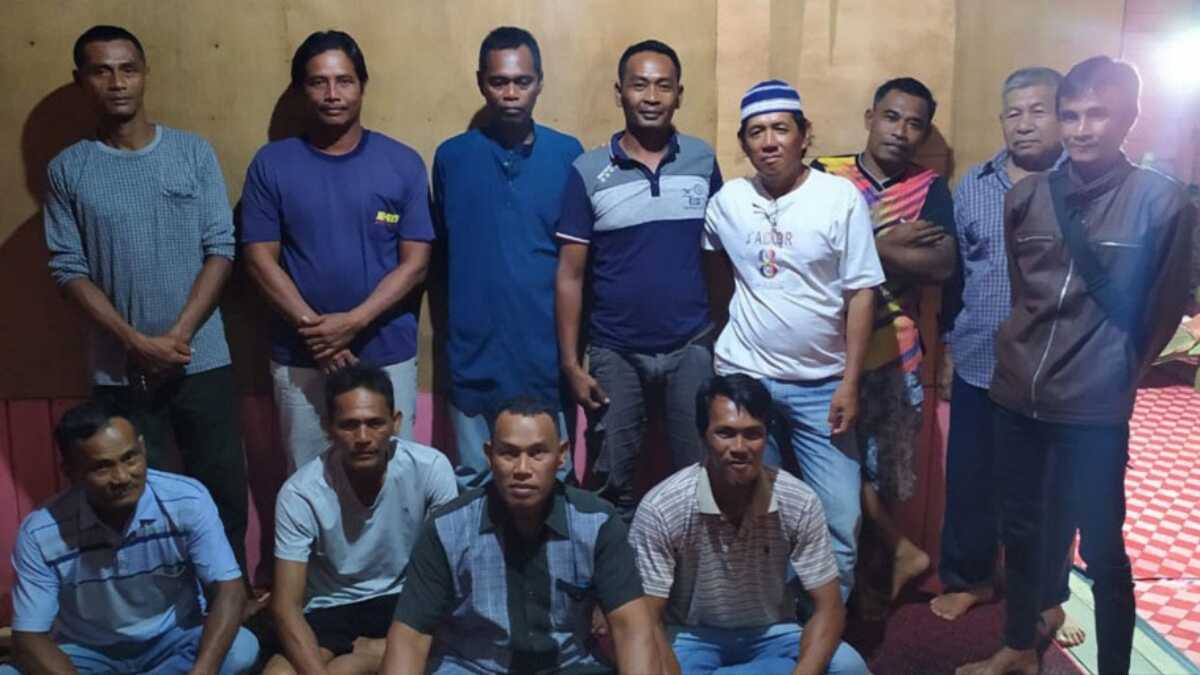Relawan H Muhammad Rudi, Ultras HMR Kabupaten Lingga (foto: dokumentasi pribadi)