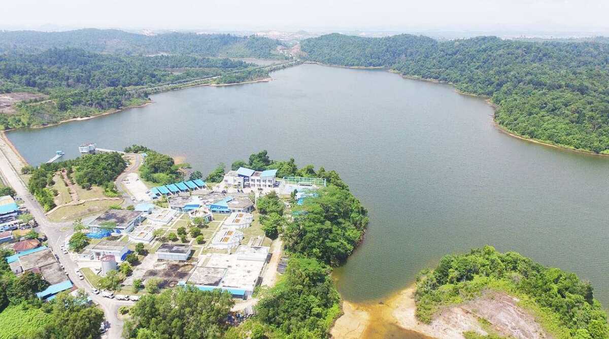 waduk muka kuning Waduk Muka Kuning, salaj satu sumber air yang dikelola Badan Usaha Sistem Pengelolaan Air Minum (SPAM) Badan Pengusahaan (BP) Batam. (foto: humas bp batam)