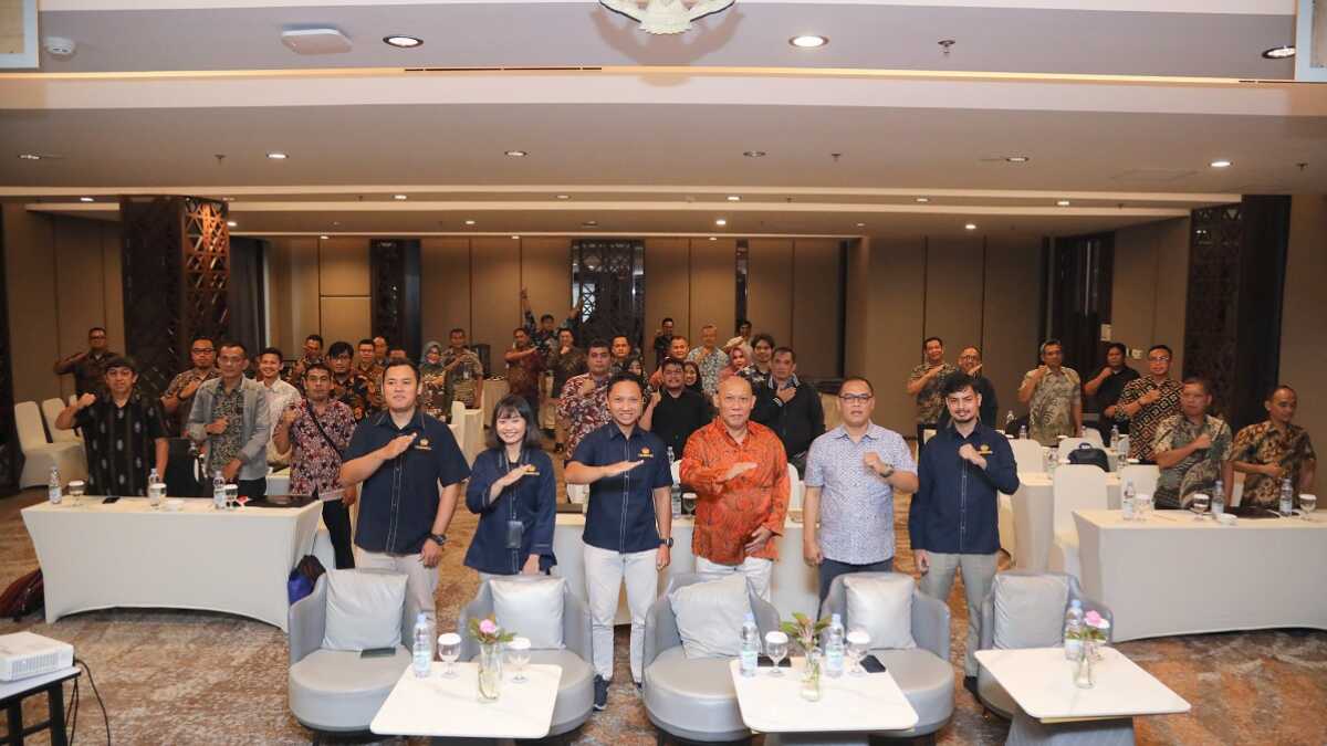 Acara sosialisasi dan pelatihan aplikasi Sistem Informasi Manajemen Aset Negara (SIMAN) V2 yang digelar Biro Umum Badan Pengusahaan Batam di Hotel Santika Batam Center, Rabu (14/8/2024). (foto: humasbpbatam)