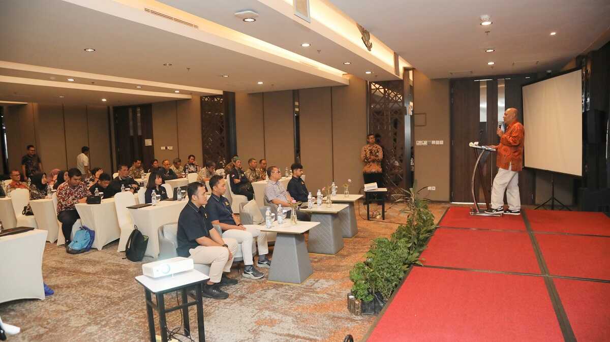 Biro Umum Badan Pengusahaan Batam (BP Batam) menggelar sosialisasi sekaligus pelatihan aplikasi Sistem Informasi Manajemen Aset Negara (SIMAN) V2 di Hotel Santika Batam Center, Rabu (14/8/2024). (foto: humasbpbatam)