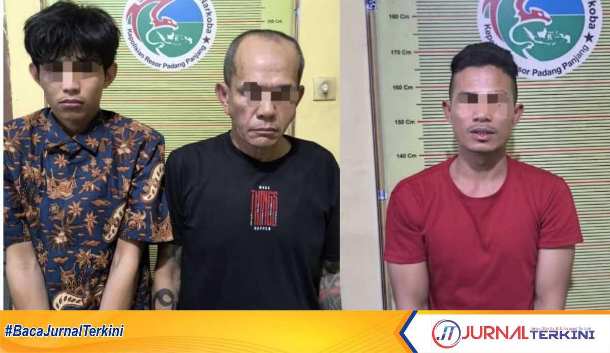 Polres Padang Panjang tangkap pelaku penyalahguna Narkotika jenis sabu.Padang Panjang, Sabtu (24/08/2024). (jurnalterkini.id/dionaarvoni)