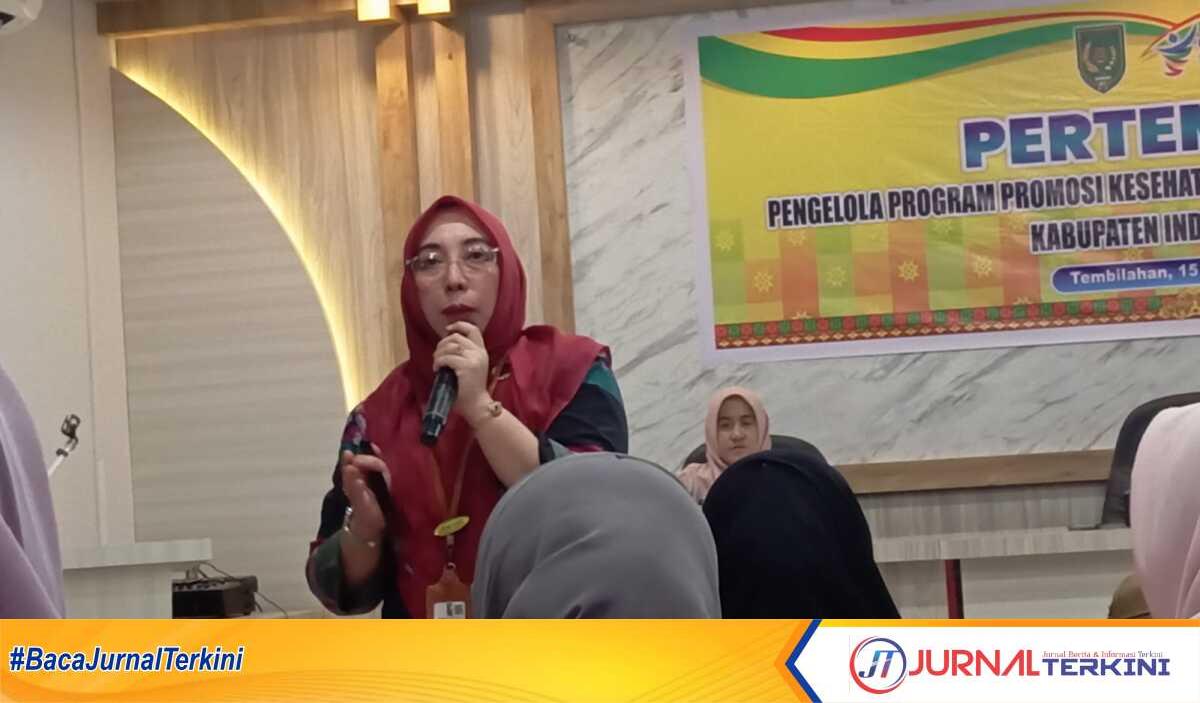 promkes dinkes inhil Dinas Kesehatan Kabupaten Indragiri Hilir (Dinkes Inhil) menggelar pertemuan pengelola program promosi kesehatan dan pemberdayaan masyarakat Kabupaten Inhil di salah satu hotel di Tembilahan pada Selasa (16/7/2024). (JurnalTerkini.id/Abdullah)