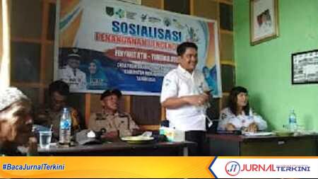 puskesmas sungai raya tembilahan sosialisasi penyakit atm UPT Puskesmas Sungai Raya, Kecamatan Batang Tuaka, Kabupaten Indragiri Hilir (Inhil), sosialisasi pengendalian penyakit ATM - Tuberkolosis di Kantor Desa Pasir Emas, Selasa (9/7/2024). (jurnalterkini.id/abdullah)