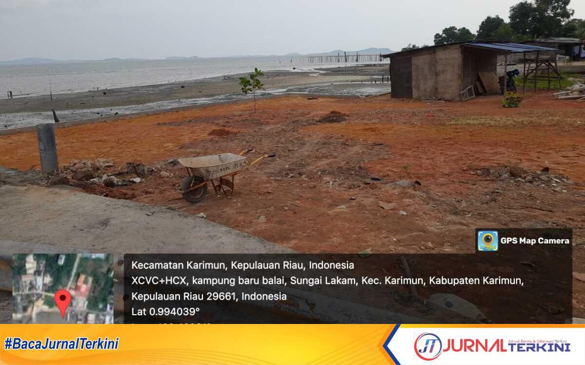 konflik lahan di puakang Lahan Di ujung Puakang yang bermasalah dan sempat dimediasi oleh Badan Pertanahan Nasional (BPN) Karimun beberapa waktu lalu (JurnalTerkini.id/jansen)