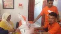 Kantor Pos Tanjung Balai Karimun menyalurkan beras bagi Keluarga Penerima Manfaat (KPM) untuk periode Agustus 2024, Senin (2/9/2024). (Dokumentasi pribadi)