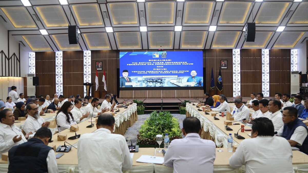 bp batam sosialisasi pengaduan hukum Biro Hukum dan Organisasi Badan Pengusahaan Batam (BP Batam) menggelar sosialisasi Satuan Petugas Penanganan Pengaduan dan Permasalahan Hukum, Senin (14/10/2024) di Balairung Sari BP Batam. (foto: humas bp batam)