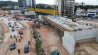 fly over sei ladi diresmikan desember 2024 Jembatan layang atau fly over Sei Ladi di Kota Batam akan diresmikan pada Desember mendatang. (foto: humas bp batam)