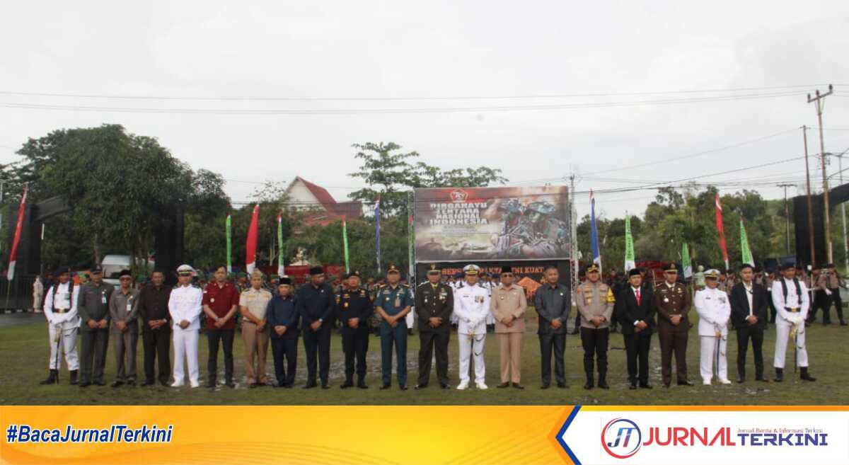 upacara HUT TNI di Karimun 2