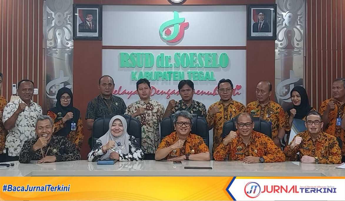 Dinas Kominfo Kabupaten Tegal diterima Direktur RSUD Soesilo, Selasa 05/11/2024 di RSUD Soesilo Kabupaten Tegal.