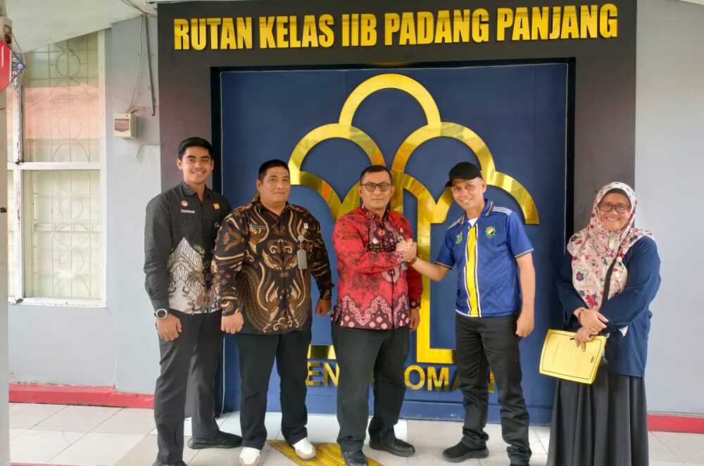 Sukseskan Program Pendidikan Kesetaraan dan Berantas Buta Aksara WBP, Rupajang gandeng Dinas Pendidikan Kota Padang Panjang, Jum'at (8/11/2024). (JurnalTerkini.id/diona)