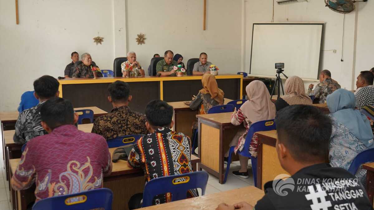 Temu pamit Bupati Asahan H Surya BSc dengan para ASN di OPD, Jumat (31/1/2025). (Foto: Diskominfo Asahan)