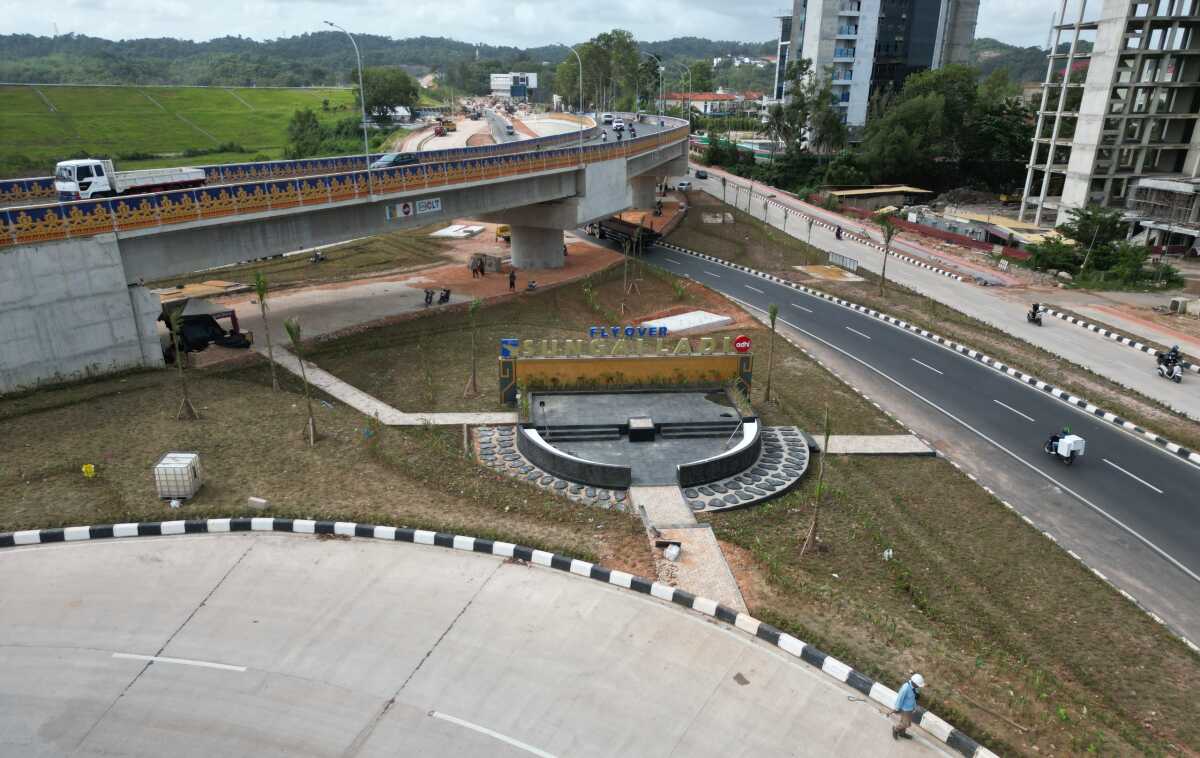 fly Over Sei Ladi Fly Over Sungai Ladi menambah estetika dan sukses mengurai kemacetan di Kota Batam (Foto: humasbpbatam)