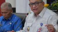 Pemerintah Kota Padang membentuk satuan tugas makan bergizi gratis yang dilangsungkan di Gedung Putih Rumah Dinas Walikota Padang, Kamis (16/1/2025). (JurnalTerkini.id/Amryan)