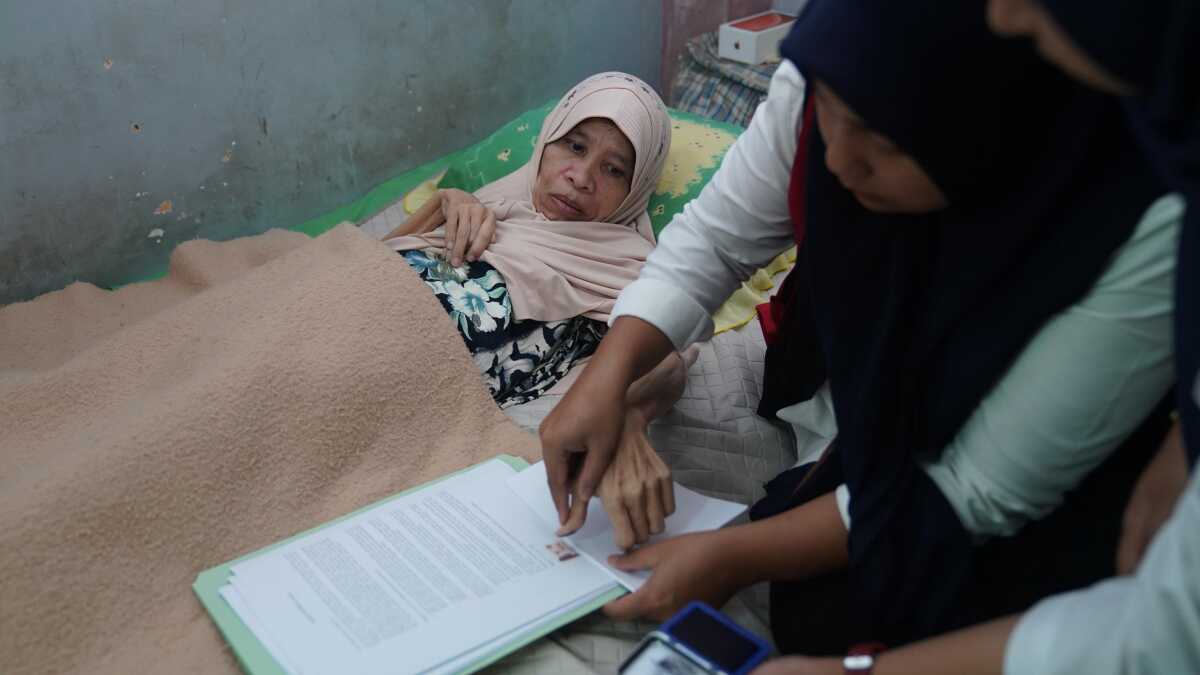 BP Batam Layanan Keliling (BLINK) mengunjungi warga Perumahan Muka Kuning Indah I pada pada Selasa, (21/1/2025). (Foto: humasbpbatam)