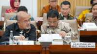BP Batam efisiensi anggaran Kepala Badan Pengusahaan (BP) Batam Muhammad Rudi dan Wakil Kepala BP Batam Purwiyanto menghadiri Rapat Dengar Pendapat (RDP) dengan Komisi VI DPR RI di Gedung Nusantara I, Jakarta, Rabu (12/2/2025). (Foto: humasbpbatam)