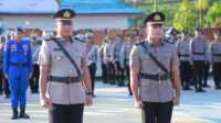 Serah terima jabatan kasat Intelkam Polres Inhil, (Humas polres Inhil)