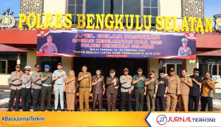 Polres Bengkulu Selatan Gelar Operasi Keselamatan Nala 2025
