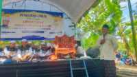 Pengajian Umum 'Arwah Jama' di Makam Tanjung dusun Semen desa Menur (jurnalterkini.id/Ponco)